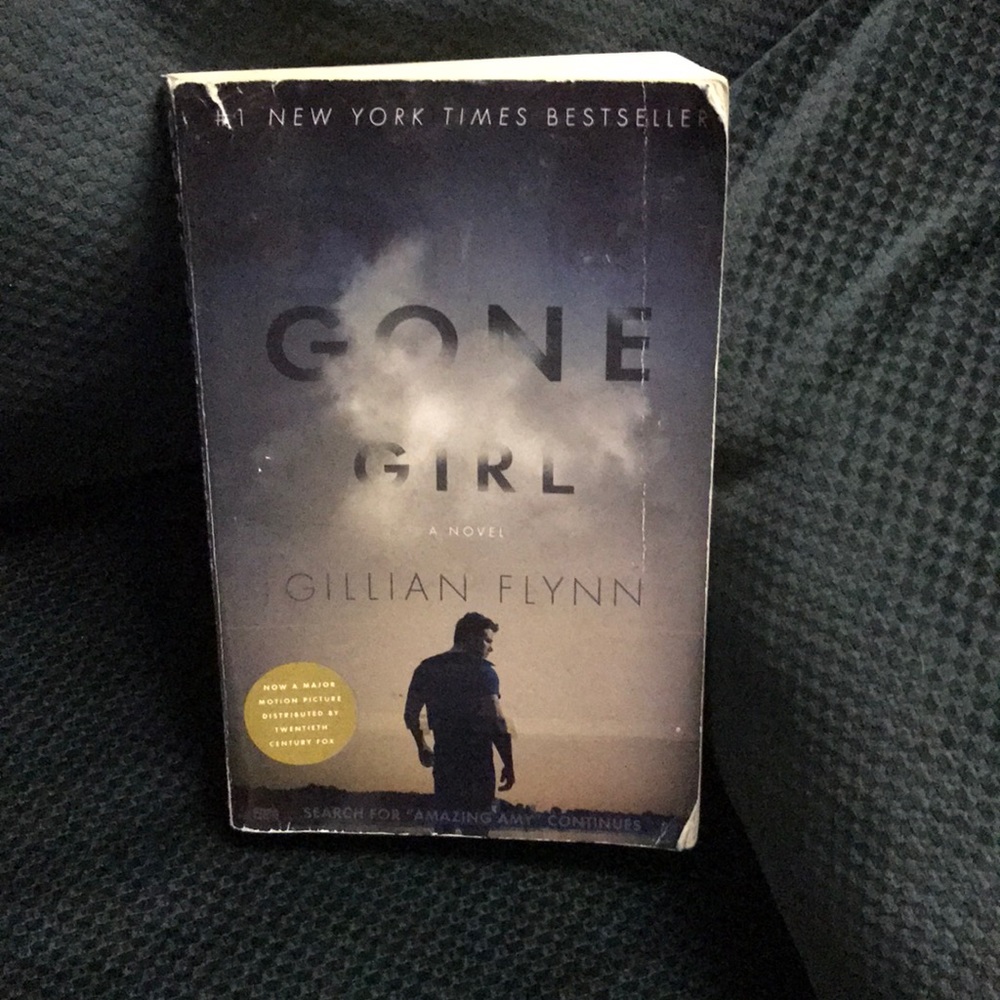 “Gone Girl” paperback book